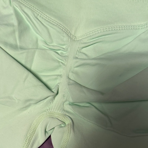 Dfyne Neon Green Impact Shorts - Picture 3 of 4